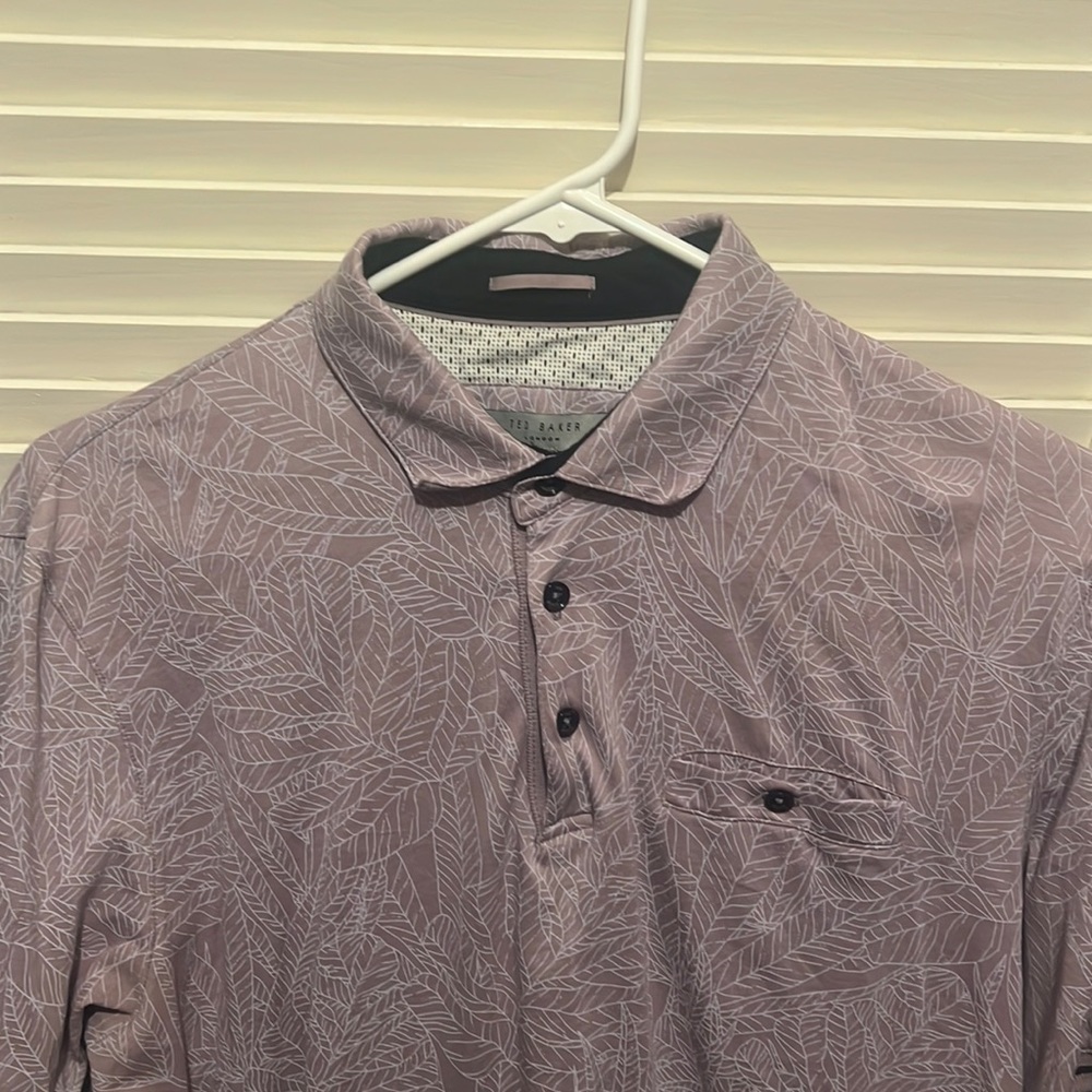 Ted Baker Purple Polo Shirt